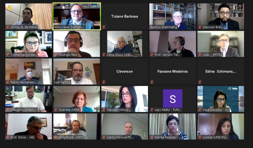 Primeira reunião geral dos Novos Arranjos de Pesquisa e Inovação