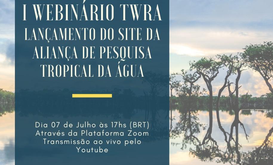 Lançamento da homepage da Aliança Tropical de Pesquisa da Água Brasil e Austrália será realizado nesta terça-feira (07)