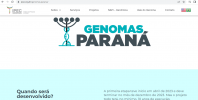 Site Genomas Paraná