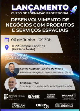 Curso empreendedores espaciais