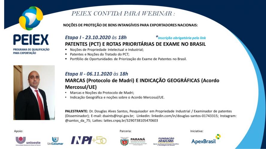 Patentes e Marcas - Evento Peiex