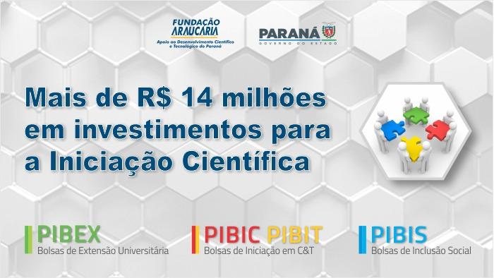 Lançamento das Chamadas de Iniciação científica