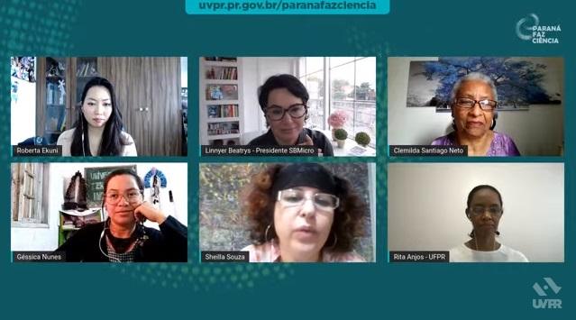 Mulheres são destaques em evento online do Paraná Faz Ciência