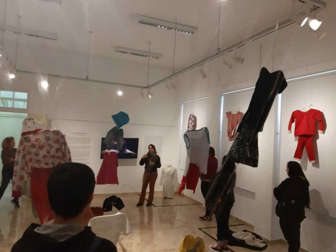 Exposição prevenção violência contra a mulher