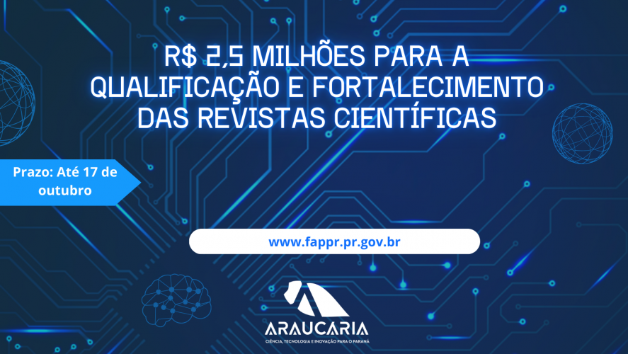 Chamada Apoio a periódicos