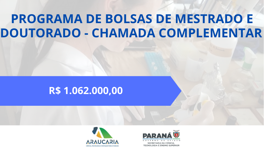 CHAMADA COMPLEMENTAR