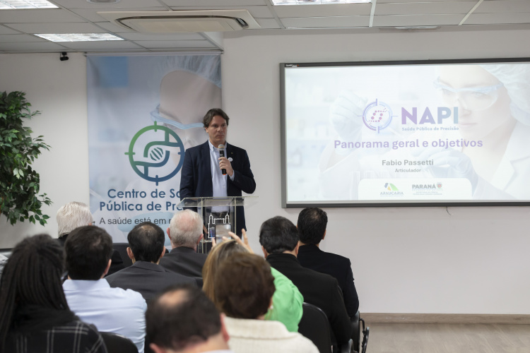 Lançamento NAPI Saúde Pública de Precisão