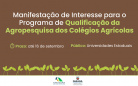 Pesquisa Colégios Agriícolas