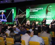 Abertura do evento Smart City em Curitiba