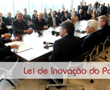 Governador Beto Richa assina Lei de Inovação