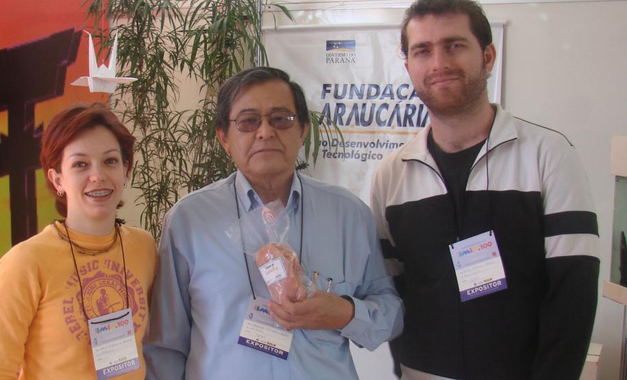 patente frango Equipe de pesquisadores que participou do projeto.